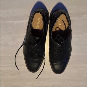 Nine West Men's Classic Black Oxfords